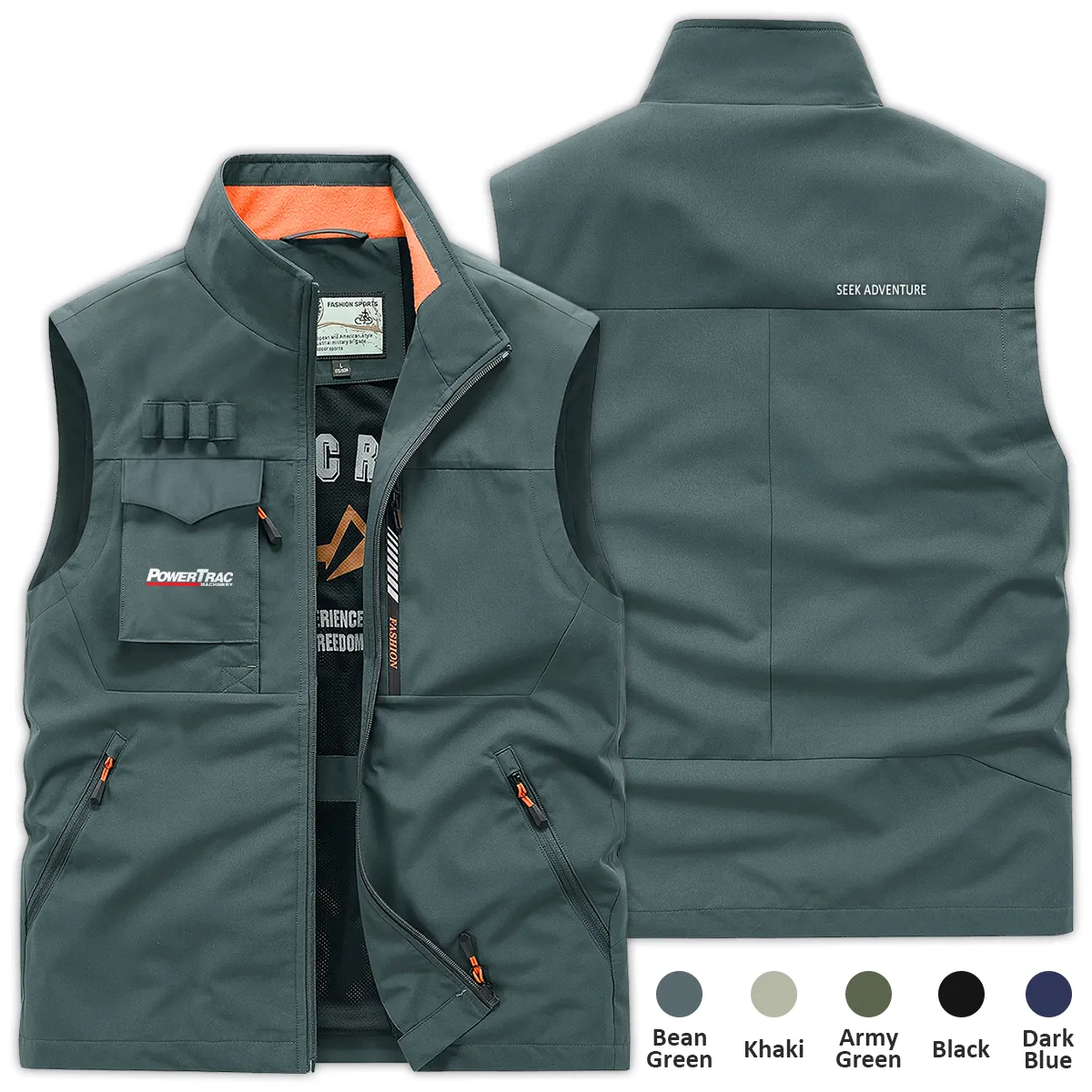 Special Release Farmer x Power Tractor Outdoor Sleeveless Vest BLF150724A35