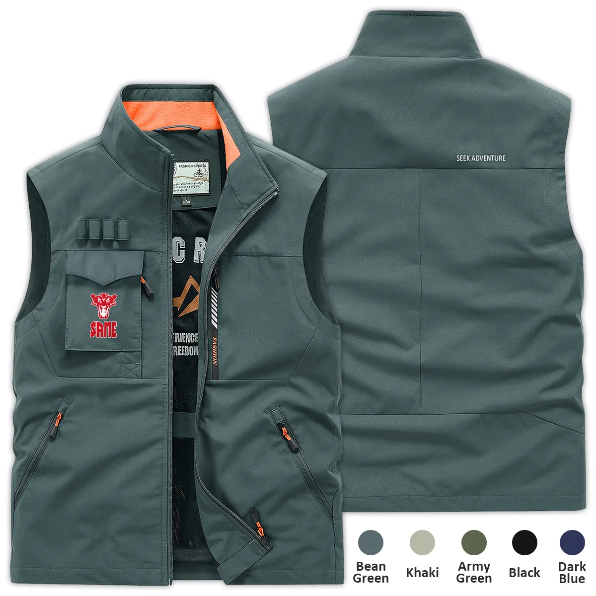 Special Release Farmer x Same Tractor Outdoor Sleeveless Vest BLF150724A36