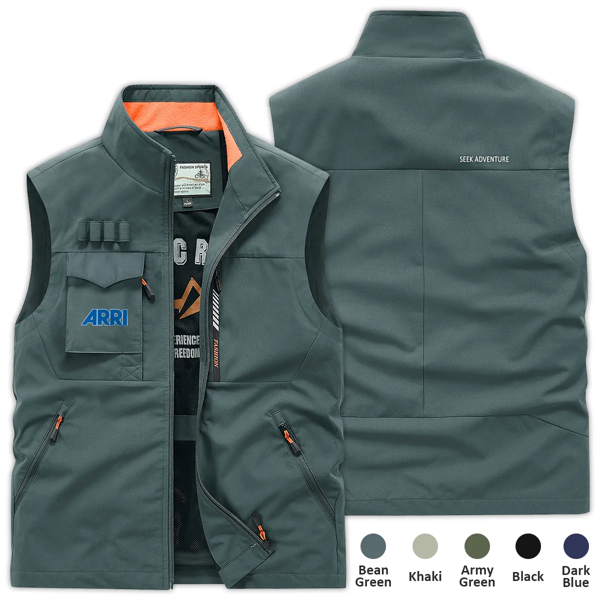 Special Release Nature Photography x Arri Brand Outdoor Sleeveless Vest BLNP170724A1AR