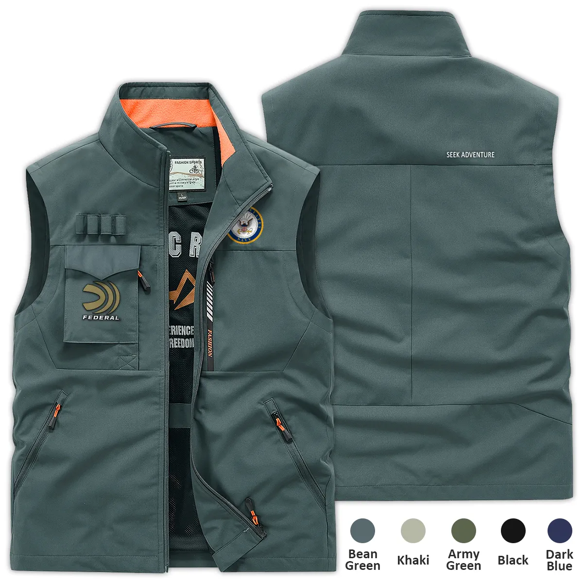 Special Release Federal Premium Ammunition x US Military Branch Outdoor Sleeveless Vest BLVTR120724A1FPA