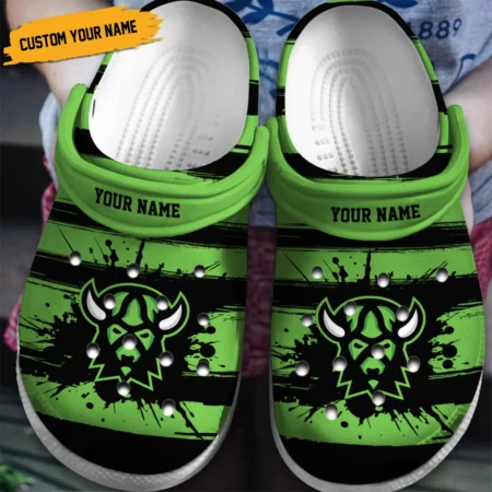 Personalized Brush Pattern Saskatchewan Rush Classic Crocs All Over Print HONLL300724C01SAS