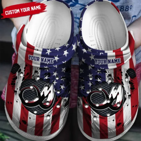 Personalized USA Flag Colorado Mammoth Classic Crocs All Over Print HONLL310724C01COL