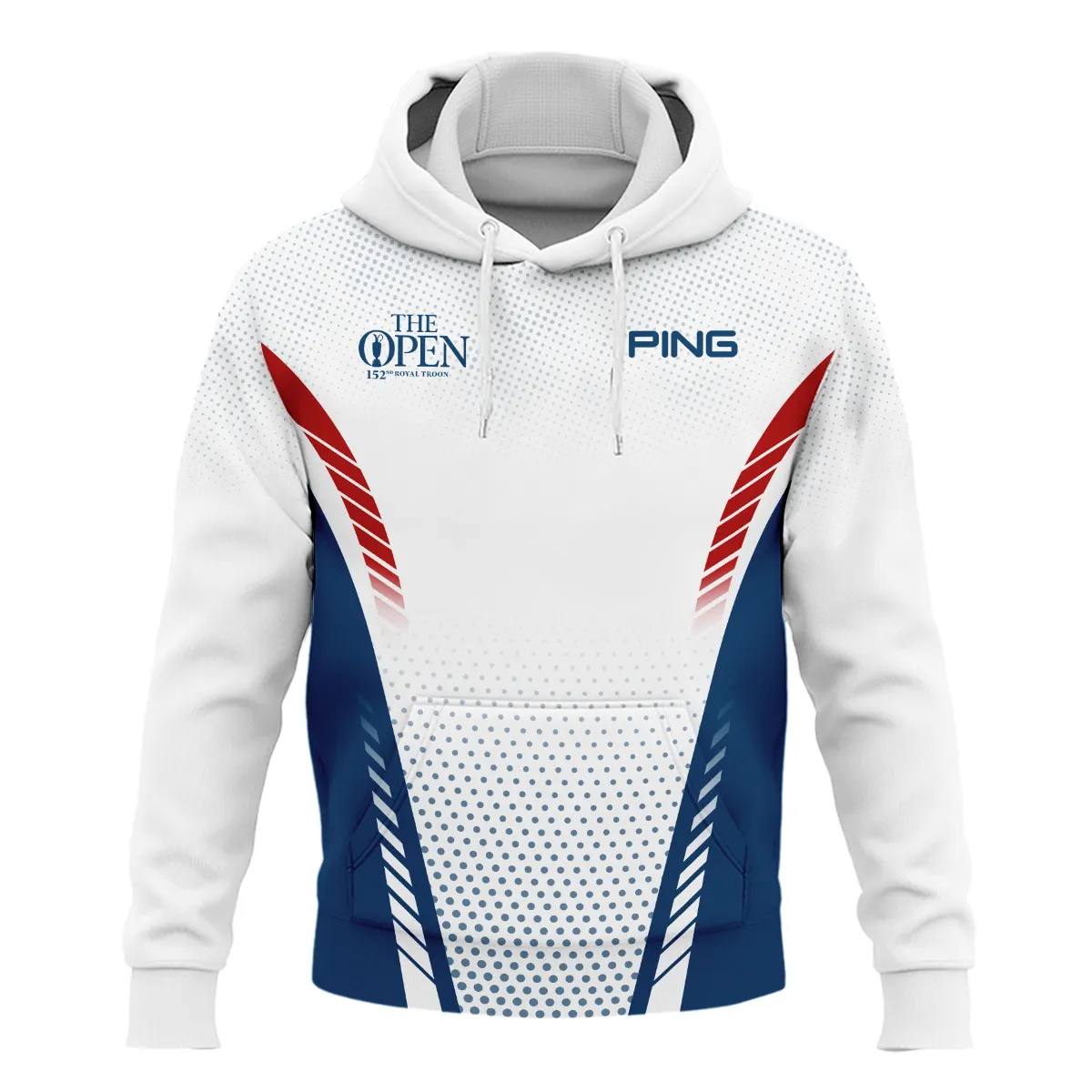 Special Release Blue Red White Us Flag Ping 152nd Open Championship Hoodie Shirt All Over Prints BLTOP090724A1PIHD