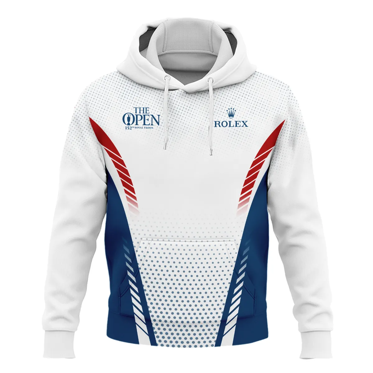 Special Release Blue Red White Us Flag Rolex 152nd Open Championship Hoodie Shirt All Over Prints BLTOP090724A1ROXHD