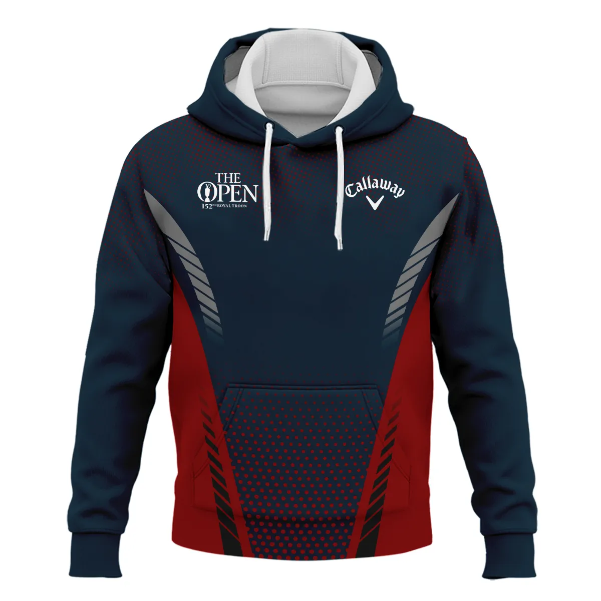 Special Release Dark Blue Red Callaway 152nd Open Championship Hoodie Shirt All Over Prints BLTOP090724A2CLWHD