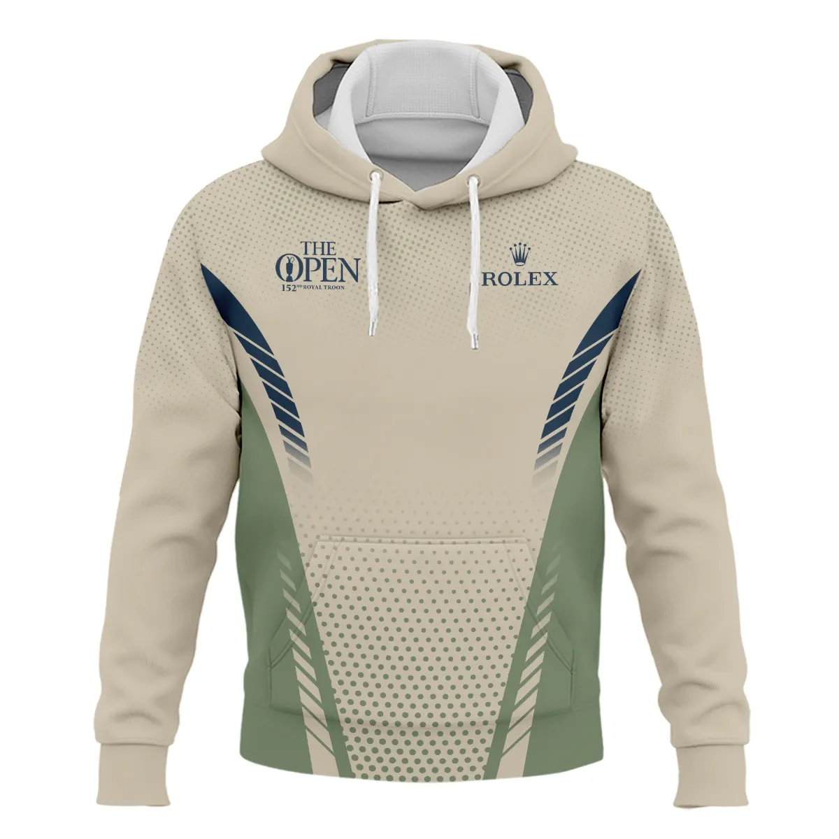 Special Release Tan Green Rolex 152nd Open Championship Hoodie Shirt All Over Prints BLTOP090724A3ROXHD