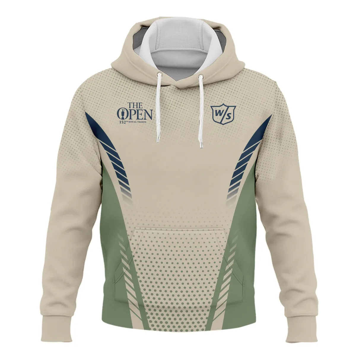 Special Release Tan Green Wilson Staff Golf 152nd Open Championship Hoodie Shirt All Over Prints BLTOP090724A3WSHD