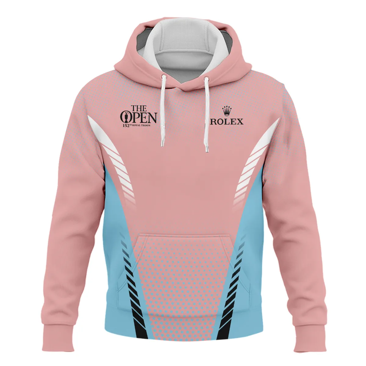 Special Release Pink Light Blue Rolex 152nd Open Championship Hoodie Shirt All Over Prints BLTOP090724A4ROXHD