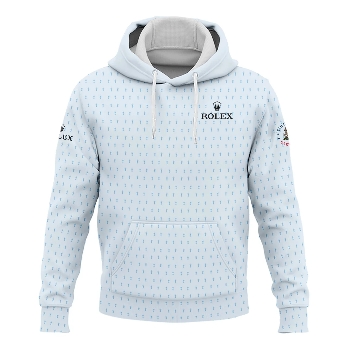 Special Release Light Blue Rolex 125th U.S. Open Oakmont Hoodie Shirt All Over Prints QTUSM8724A2ROXHD