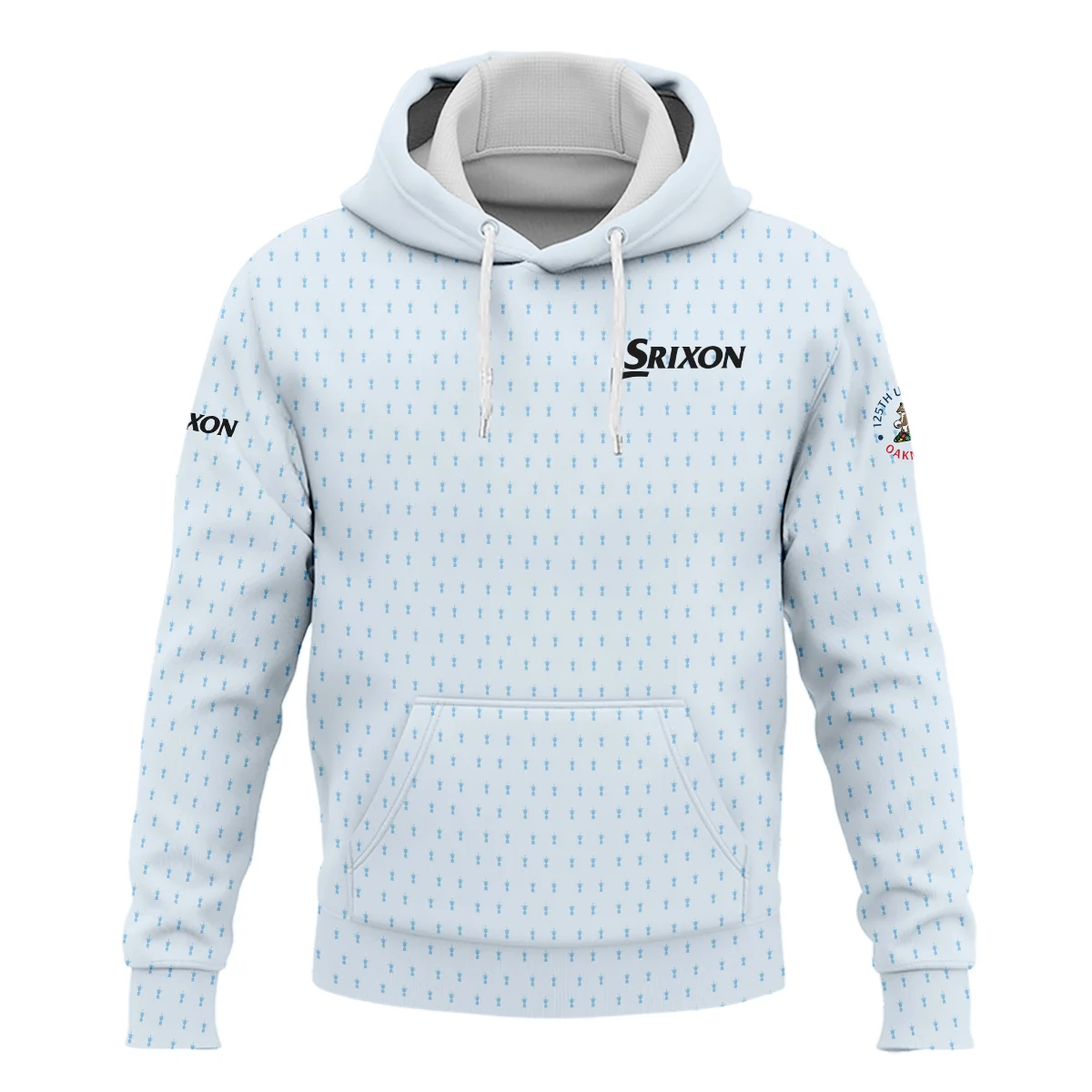 Special Release Light Blue Srixon Golf 125th U.S. Open Oakmont Hoodie Shirt All Over Prints QTUSM8724A2SRHD