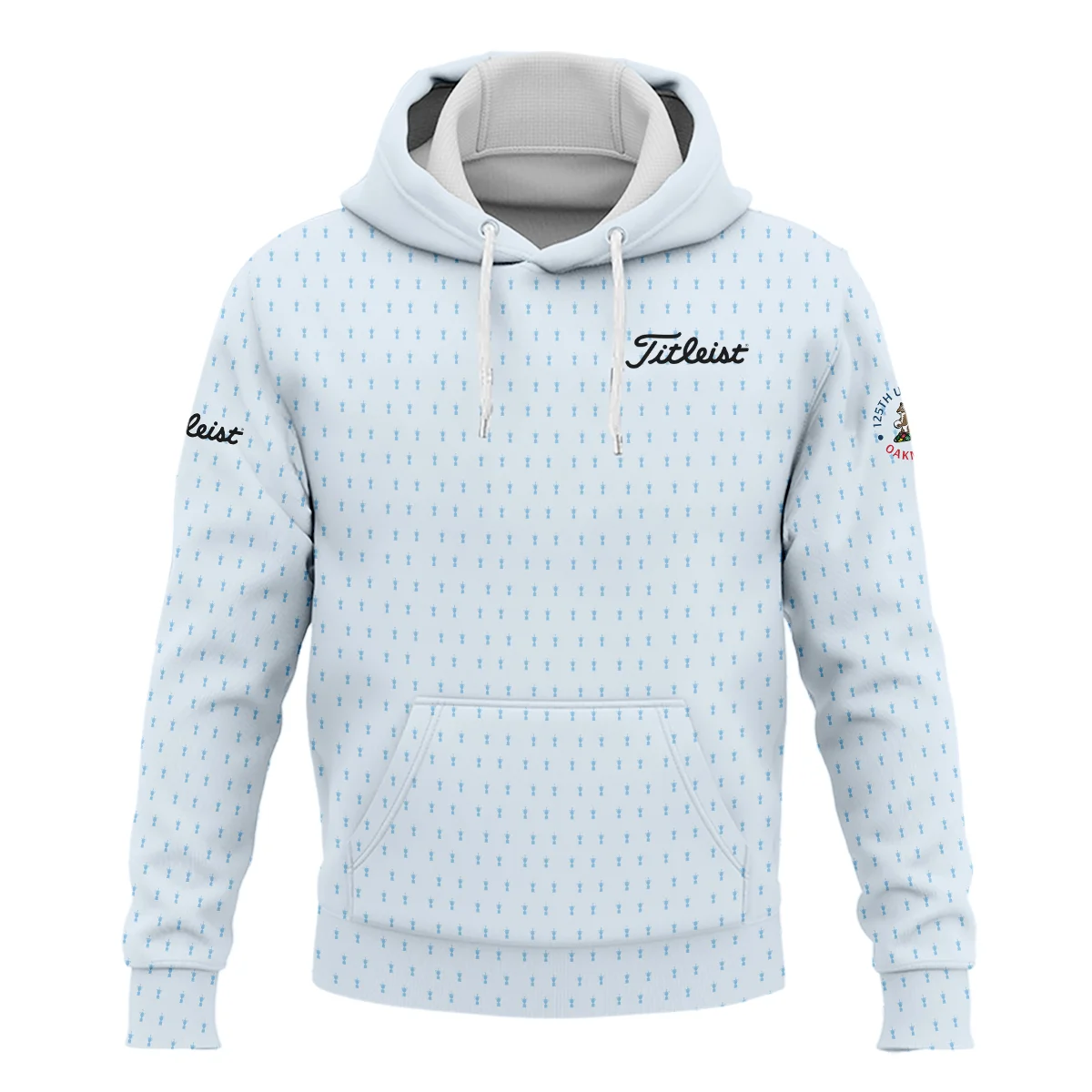 Special Release Light Blue Titleist 125th U.S. Open Oakmont Hoodie Shirt All Over Prints QTUSM8724A2TLHD