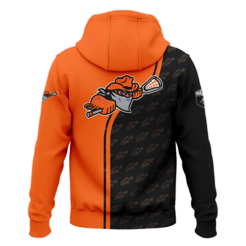 Color Lacrosse Player Background Zipper Hoodie Buffalo Bandits NLL All Over Prints HONLL290724A01BUFZHD