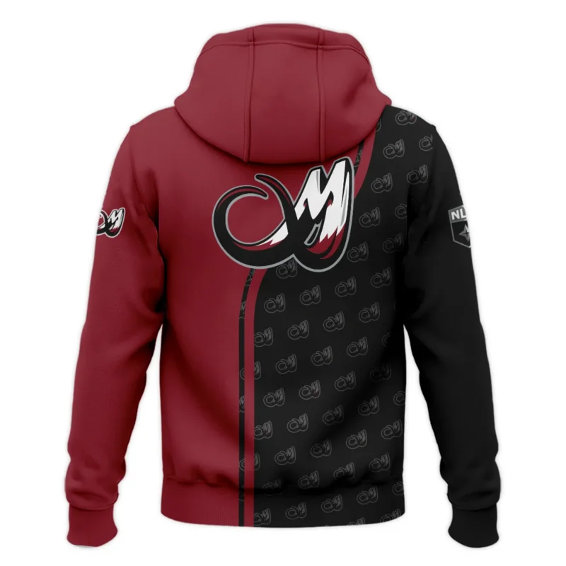 Color Lacrosse Player Background Hoodie Colorado Mammoth NLL All Over Prints HONLL290724A01COLHD