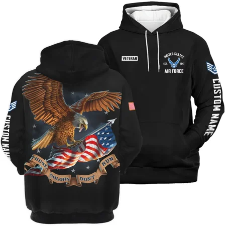 These Colors Dont Run Veteran U.S. Air Force Apparel All Over Prints BLVTR240724A3AF - Hoodie