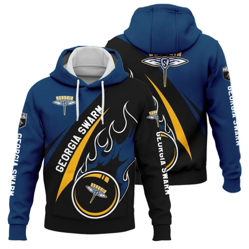 Gift For Fans Hoodie Georgia Swarm National Lacrosse League All Over Prints HONLL260724A01GEOHD