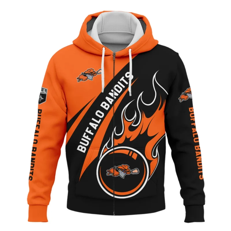 Gift For Fans Zipper Hoodie Buffalo Bandits National Lacrosse League All Over Prints HONLL260724A01BUFZHD