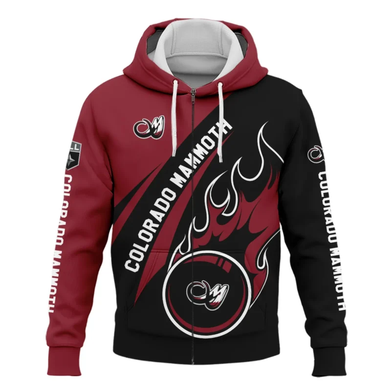 Gift For Fans Zipper Hoodie Colorado Mammoth National Lacrosse League All Over Prints HONLL260724A01COLZHD