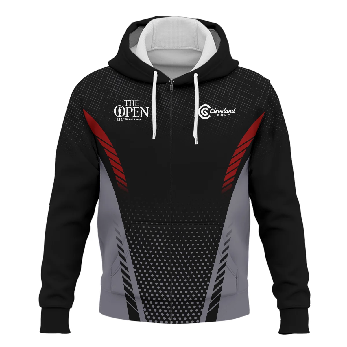 Golf Sport Style Cleveland Golf Golf 152nd Open Championship Zipper Hoodie Shirt All Over Prints QTTOP250624A1CLZHD