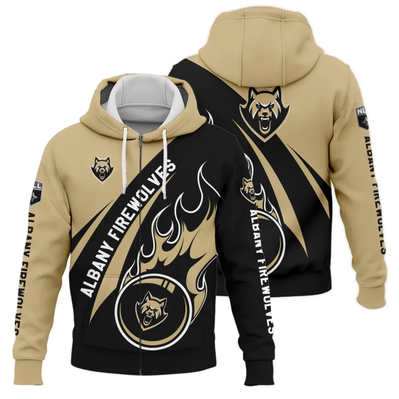 Gift For Fans Zipper Hoodie Albany FireWolves National Lacrosse League All Over Prints HONLL260724A01ALBZHD