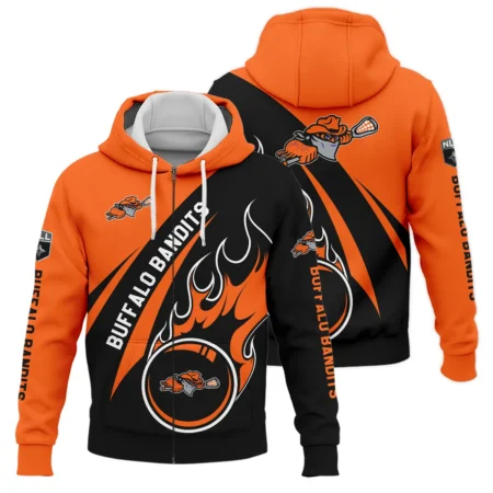 Gift For Fans Zipper Hoodie Buffalo Bandits National Lacrosse League All Over Prints HONLL260724A01BUFZHD