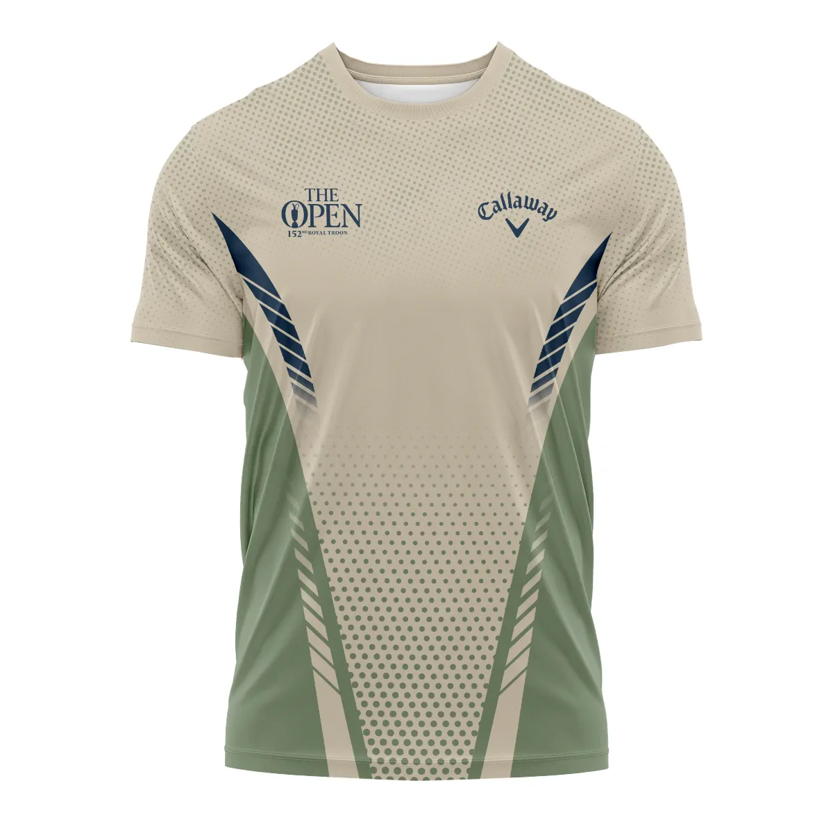 Special Release Tan Green Callaway 152nd Open Championship Performance T-Shirt All Over Prints BLTOP090724A3CLWTS