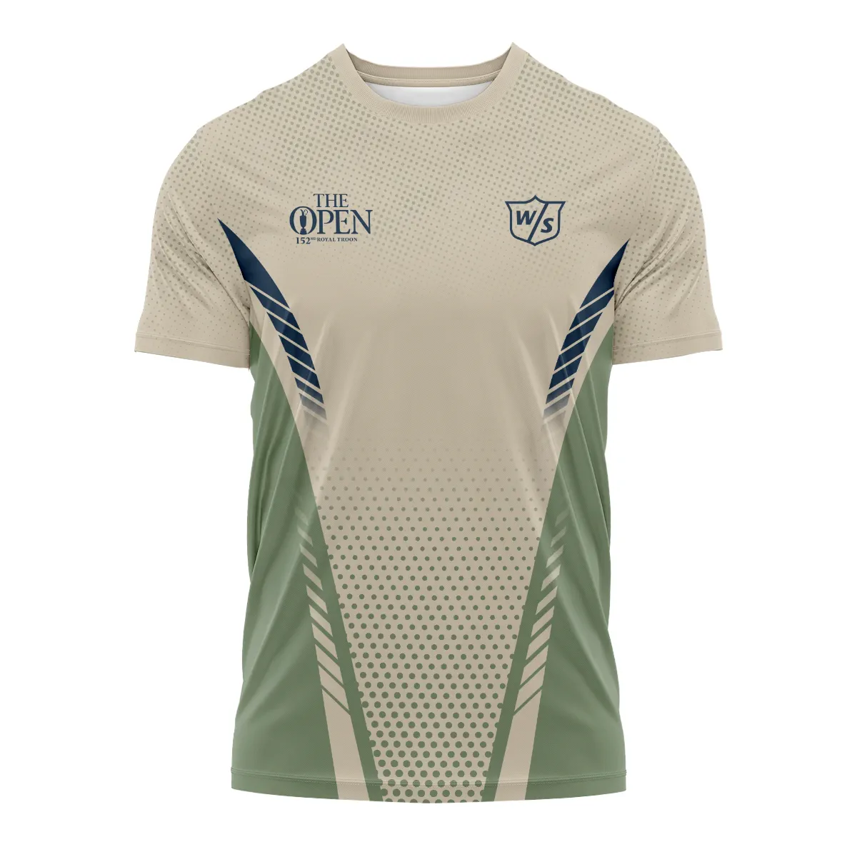 Special Release Tan Green Wilson Staff Golf 152nd Open Championship Performance T-Shirt All Over Prints BLTOP090724A3WSTS