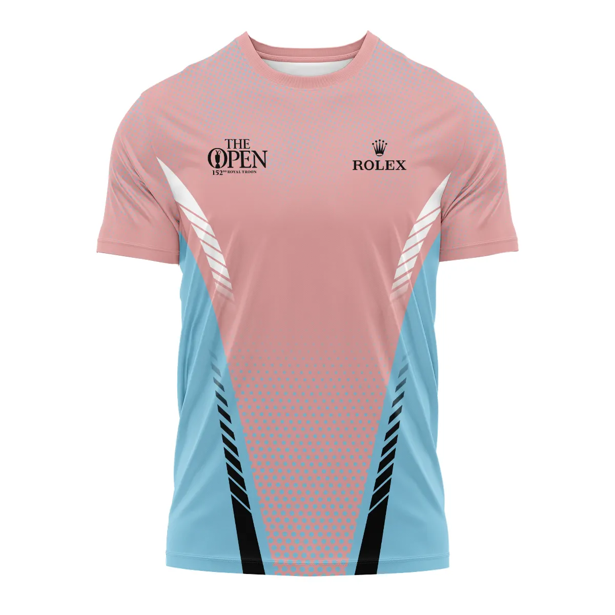 Special Release Pink Light Blue Rolex 152nd Open Championship Performance T-Shirt All Over Prints BLTOP090724A4ROXTS