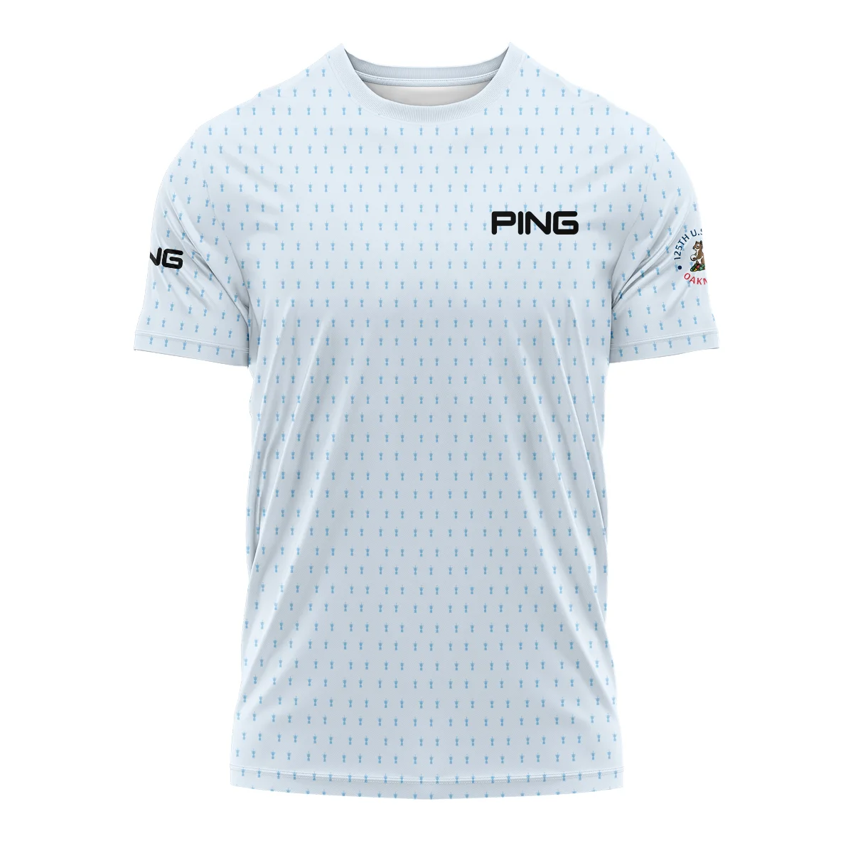 Special Release Light Blue Ping 125th U.S. Open Oakmont Performance T-Shirt All Over Prints QTUSM8724A2PITS
