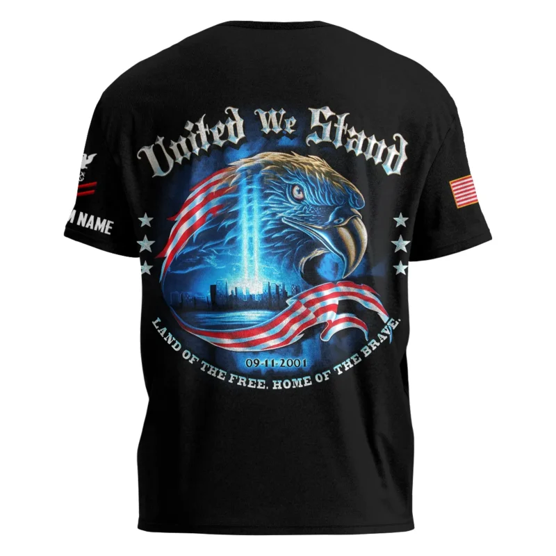 United We Stand 09-11-2001 Veteran U.S. Coast Guard Apparel All Over Prints BLVTR240724A2CG - T Shirt