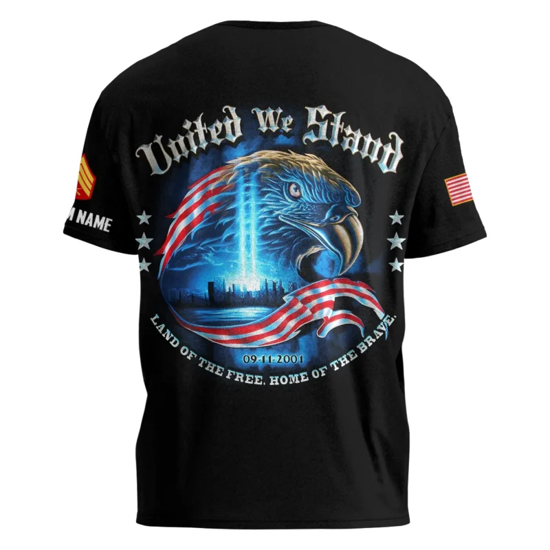 United We Stand 09-11-2001 Veteran U.S. Marine Corps Apparel All Over Prints BLVTR240724A2MC - T Shirt