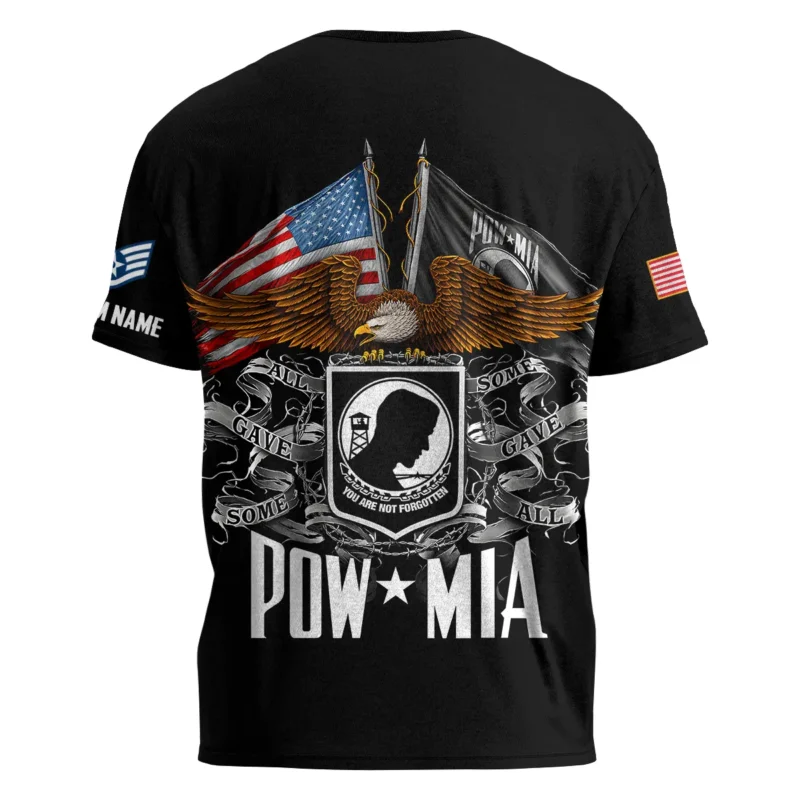 POW MIA All Gave Some Some Gave All Veteran U.S. Air Force Apparel All Over Prints BLVTR260724A1AF - T Shirt