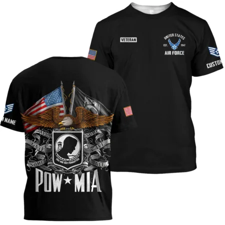 POW MIA All Gave Some Some Gave All Veteran U.S. Air Force Apparel All Over Prints BLVTR260724A1AF - T Shirt