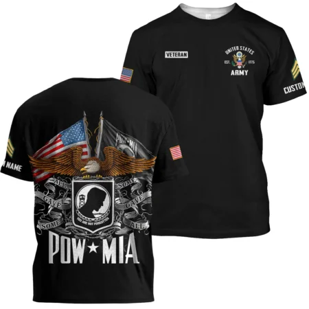 POW MIA All Gave Some Some Gave All Veteran U.S. Army Apparel All Over Prints BLVTR260724A1AM - T Shirt