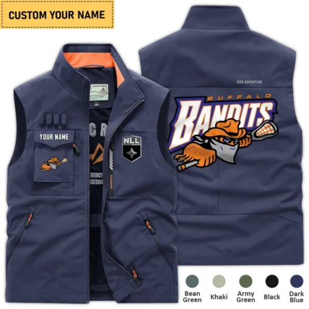 New Release Buffalo Bandits National Hockey League Outdoor Sleeveless Vest QTLC30724A1BUF