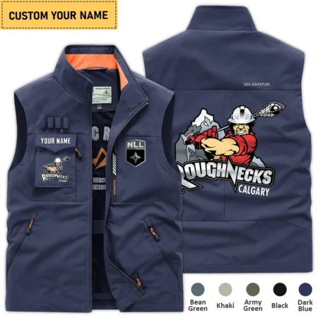 New Release Calgary Roughnecks National Hockey League Outdoor Sleeveless Vest QTLC30724A1CGY