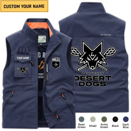 New Release Las Vegas Desert Dogs National Hockey League Outdoor Sleeveless Vest QTLC30724A1LVD