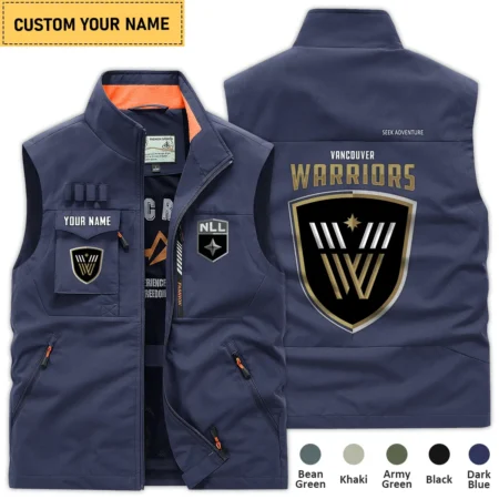 New Release Vancouver Warriors National Hockey League Outdoor Sleeveless Vest QTLC30724A1VAN