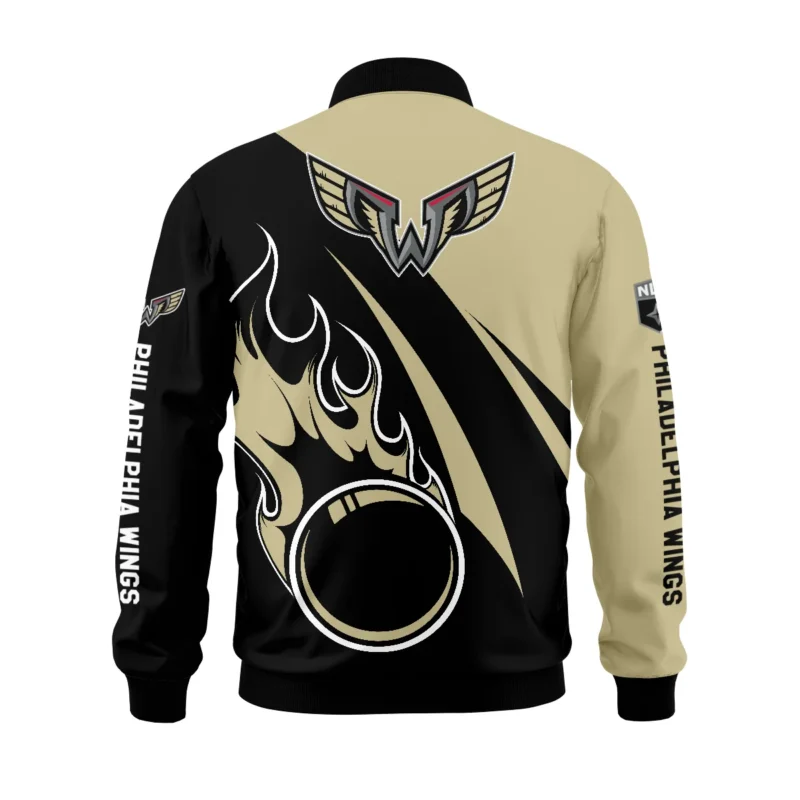 Gift For Fans Bomber Jacket  Philadelphia Wings National Lacrosse League All Over Prints HONLL260724A01PHIBB