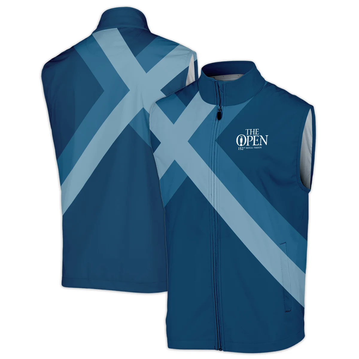 Special Release Callaway 152nd Open Championship Slightly Desaturated Blue Background Sleeveless Jacket All Over Prints HOTOP080724A01CLWSJK