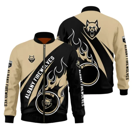 Gift For Fans Bomber Jacket  Albany FireWolves National Lacrosse League All Over Prints HONLL260724A01ALBBB