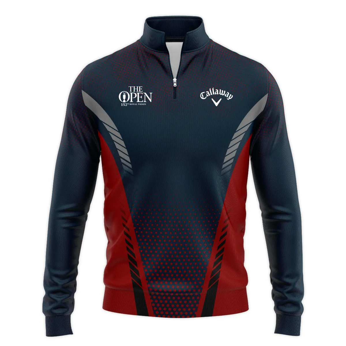 Special Release Dark Blue Red Callaway 152nd Open Championship Quarter-Zip Jacket All Over Prints BLTOP090724A2CLWSWZ