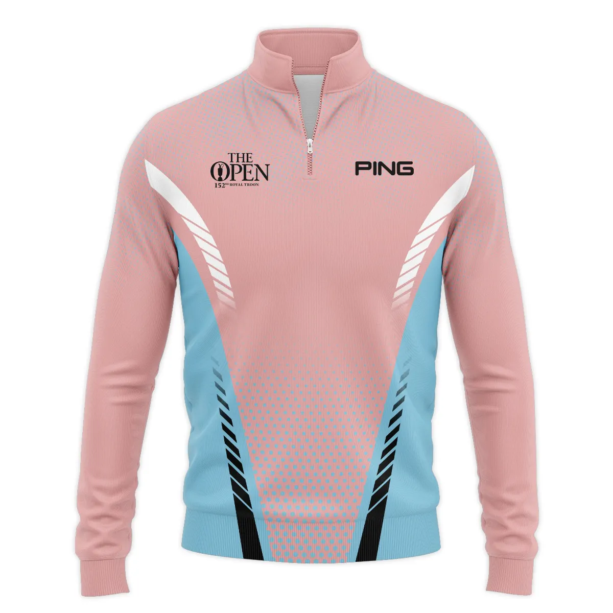 Special Release Pink Light Blue Ping 152nd Open Championship Quarter-Zip Jacket All Over Prints BLTOP090724A4PISWZ