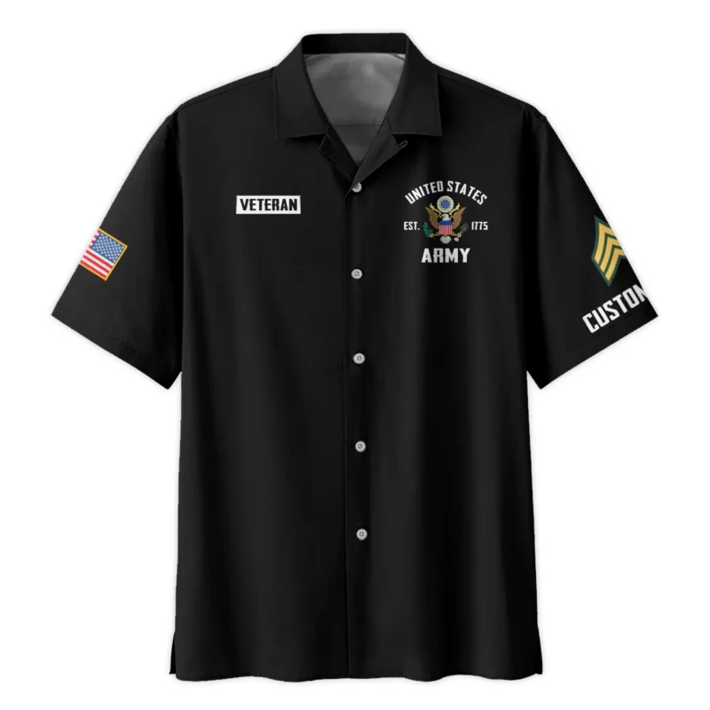 Dont Mess With America Veteran U.S. Army Apparel All Over Prints BLVTR240724A1AM - Hawaiian Shirt