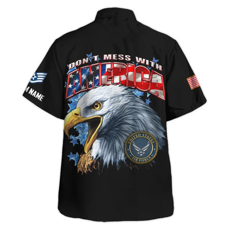 Dont Mess With America Veteran U.S. Air Force Apparel All Over Prints BLVTR240724A1AF - Hawaiian Shirt