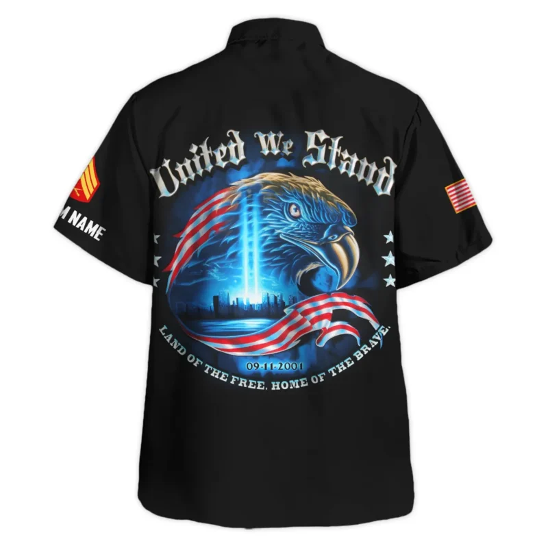 United We Stand 09-11-2001 Veteran U.S. Marine Corps Apparel All Over Prints BLVTR240724A2MC - Hawaiian Shirt