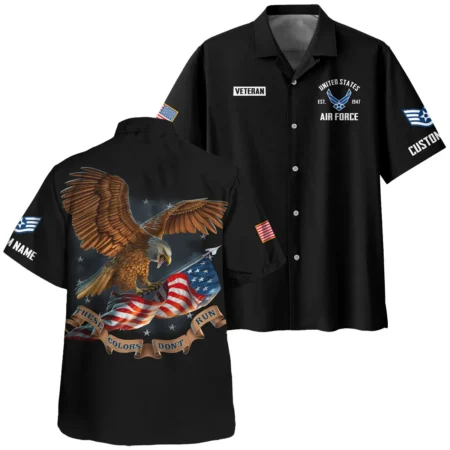 These Colors Dont Run Veteran U.S. Air Force Apparel All Over Prints BLVTR240724A3AF - Hawaiian Shirt