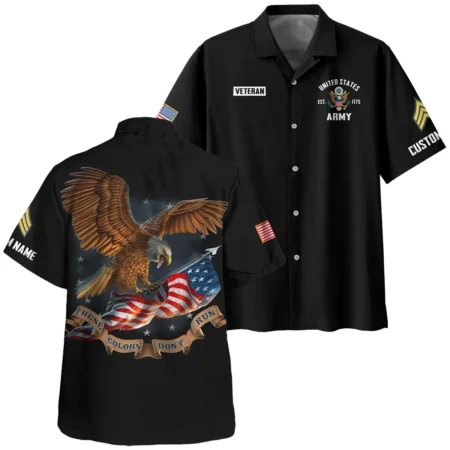 These Colors Dont Run Veteran U.S. Army Apparel All Over Prints BLVTR240724A3AM - Hawaiian Shirt