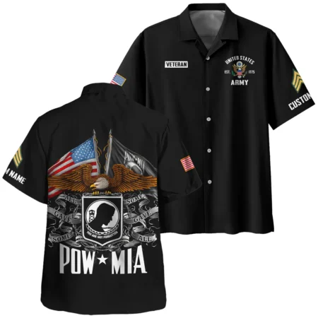 POW MIA All Gave Some Some Gave All Veteran U.S. Army Apparel All Over Prints BLVTR260724A1AM - Hawaiian Shirt