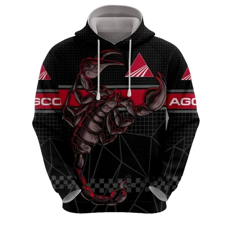 Special Release Brand AGCO Tractors For Farmers Hoodie Shirt All Over Prints  QTS120724A26HD