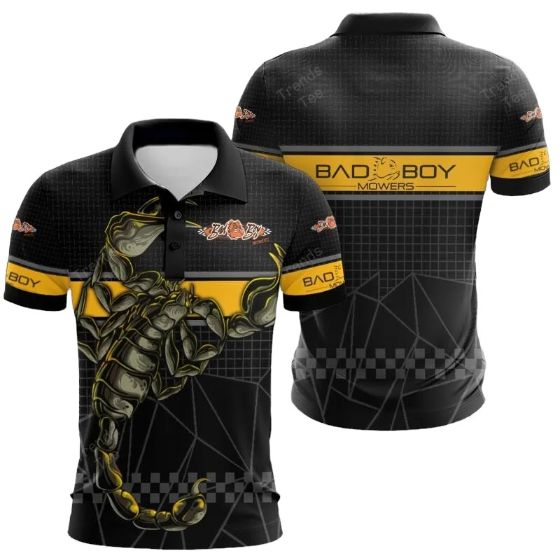 Special Release Brand Badboy Tractors For Farmers Polo Shirt All Over Prints QPL120724A35PL